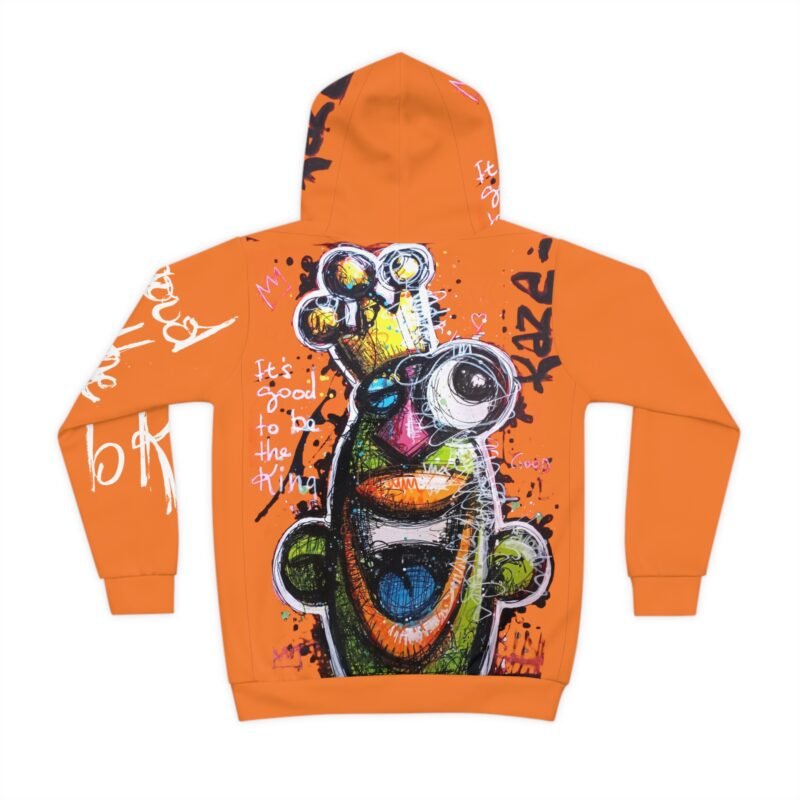 Copy of Colorful Graffiti Children's Hoodie, Fun Kids Sweatshirt, Unique Youth Apparel, Street Art Gift, Playful Boys and Girls Wear – Image 2