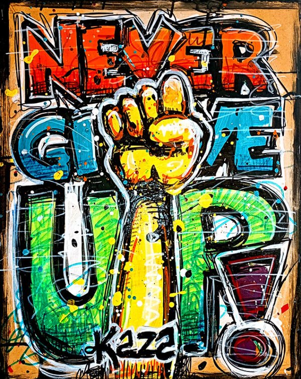 Never give up !03