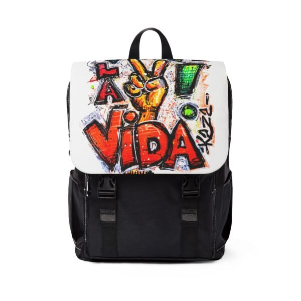 Graffiti-Inspired Unisex Casual Shoulder Backpack | Stylish Daypack for Art Lovers, Back to School, Weekend Adventures, Urban [...]